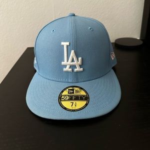 Los angeles dodger baby blue hat 7 3/8